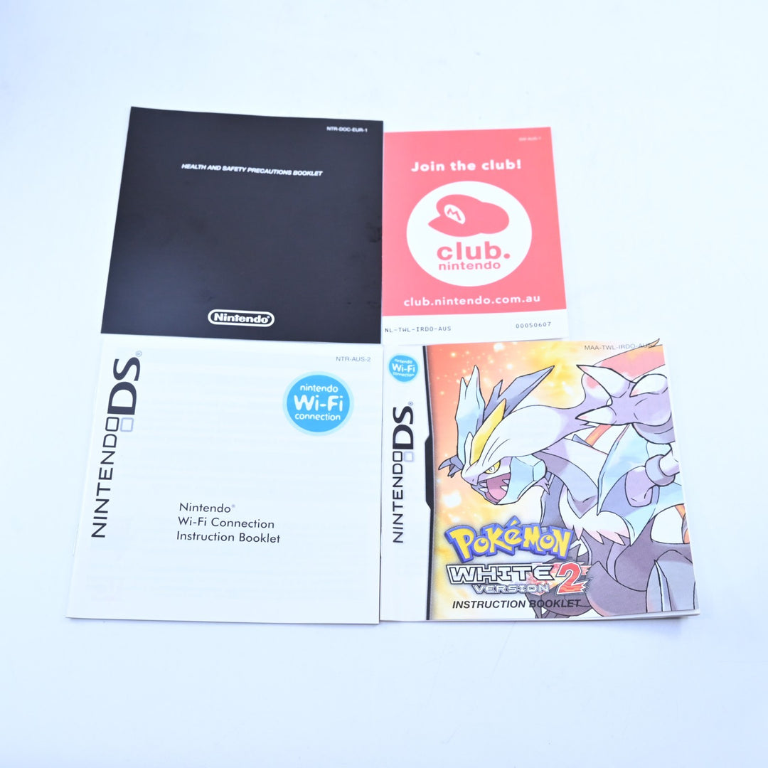 Pokemon White 2 - Nintendo DS Game - AUS PAL + Manual - FREE POST!