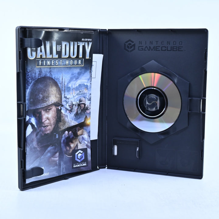 Call of Duty: Finest Hour - Nintendo Gamecube Game + Manual - PAL - FREE POST!