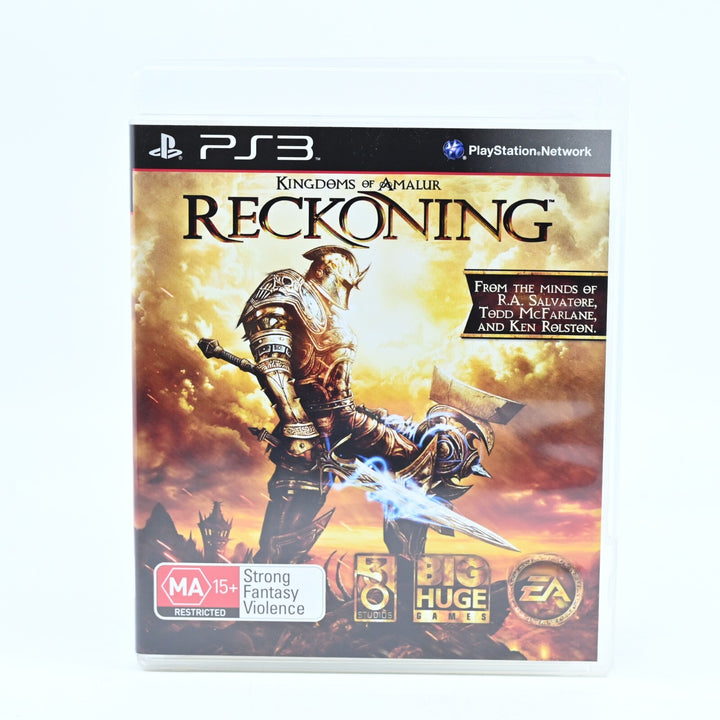 Kingdoms of Amalur: Reckoning - Sony Playstation 3 Game - No Manual - FREE POST