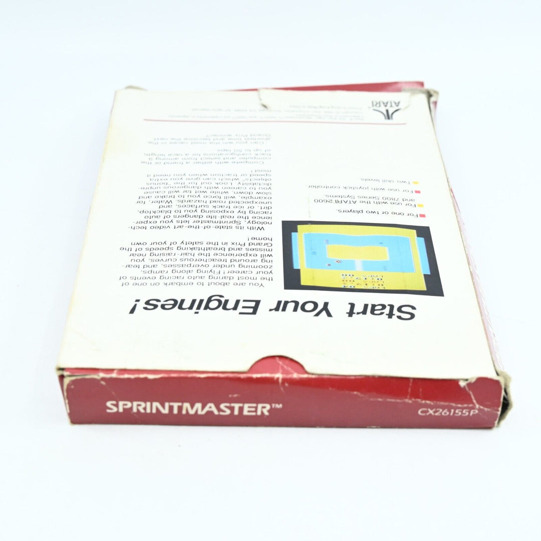 Sprint Master - Atari 2600 Boxed Game - PAL - FREE POST!