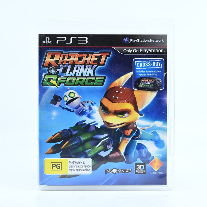 Ratchet & Clank: Qforce - Sony Playstation 3 / PS3 Game + Manual - FREE POST!