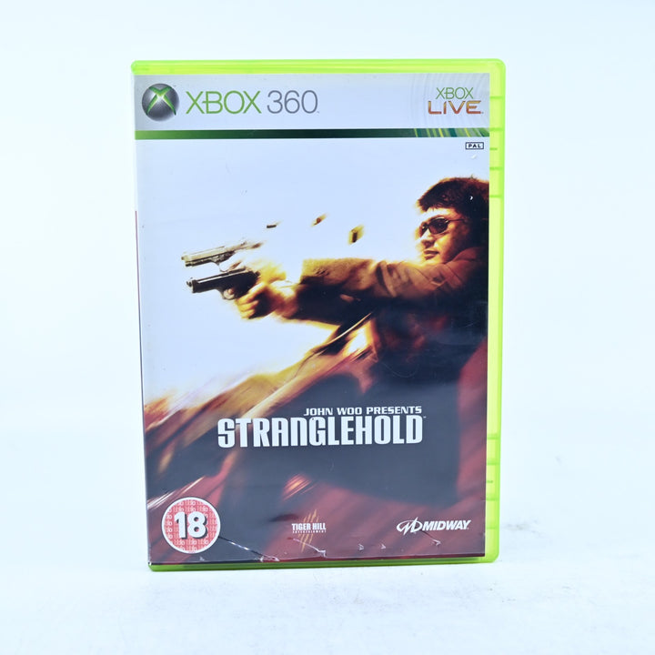 John Woo Presents: Stranglehold - Xbox 360 Game + Manual - PAL - MINT DISC!