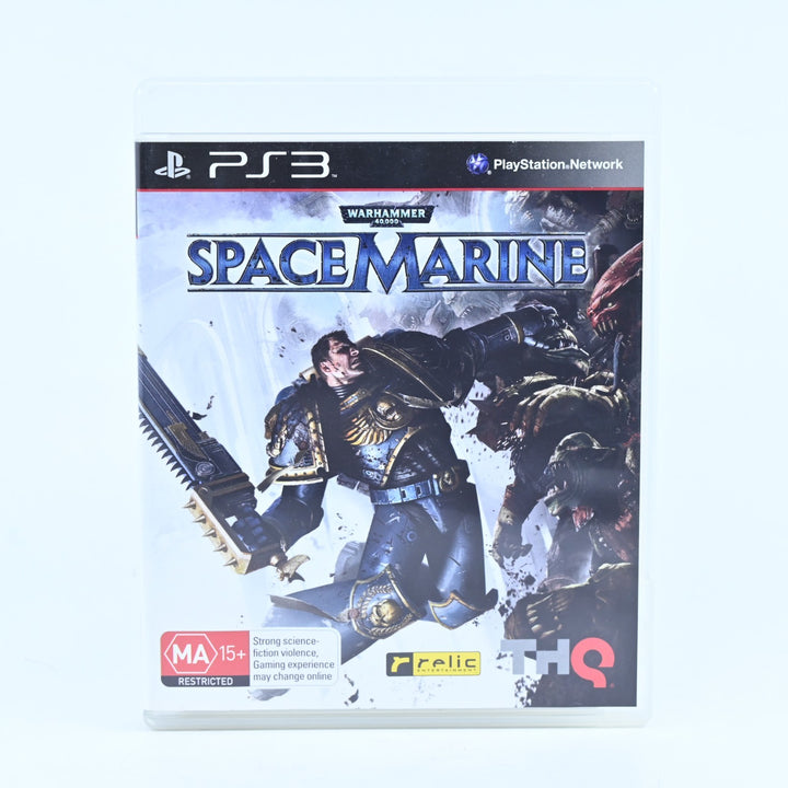 Warhammer 40K: Space Marine - Sony Playstation 3 / PS3 Game + Manual - FREE POST