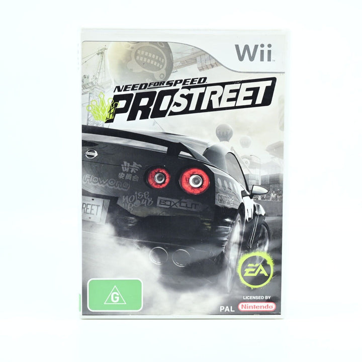 Need for Speed: Prostreet - Nintendo Wii Game + Manual - PAL - MINT DISC!