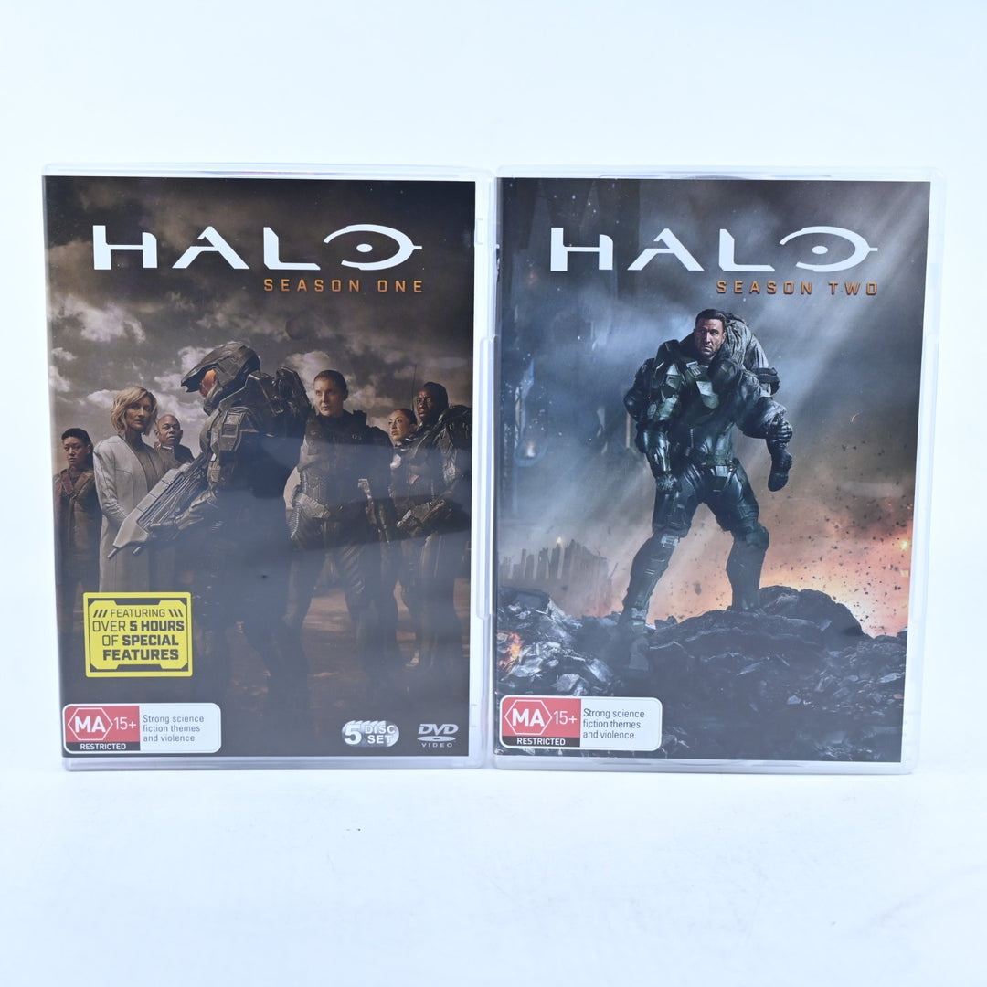 Halo - Seasons 1 & 2 - Region 4 - DVD