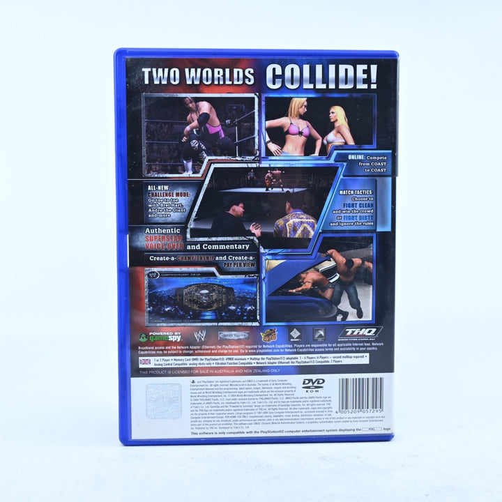 SmackDown! Vs. Raw - Sony Playstation 2 / PS2 Game - No Manual - PAL