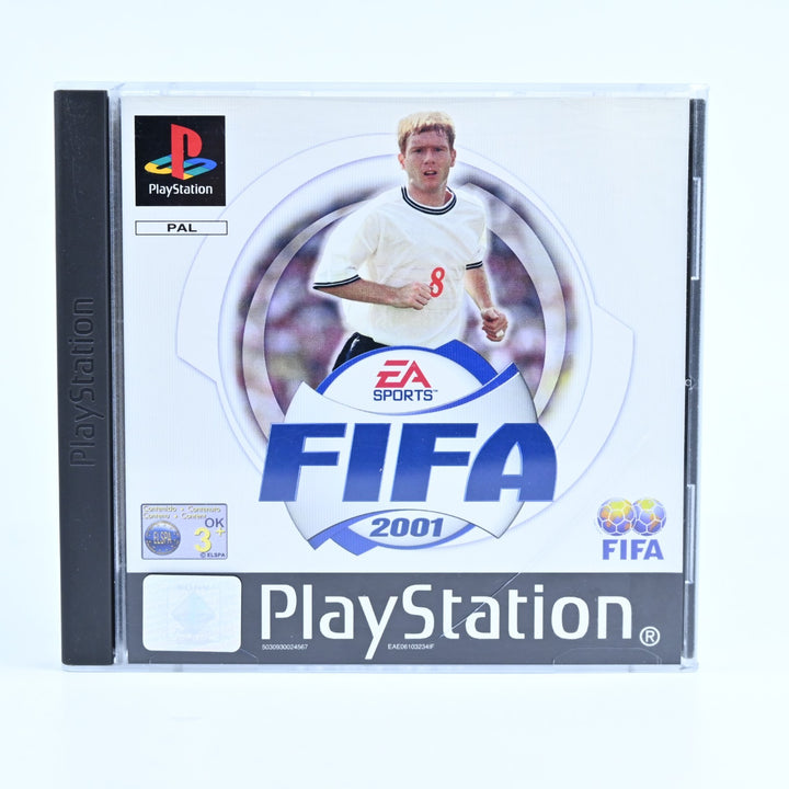 FIFA 2001 - Sony Playstation 1 / PS1 Game + Manual - PAL - MINT DISC!