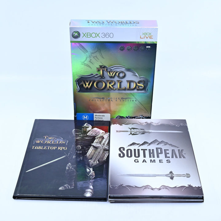 Two Worlds: Collectors Edition - Xbox 360 Game + Manual - PAL - MINT DISC!