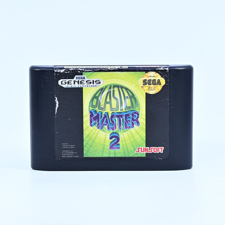 Blaster Master 2 - Sega Genesis / Mega Drive Game - Cartridge Only - Region Free