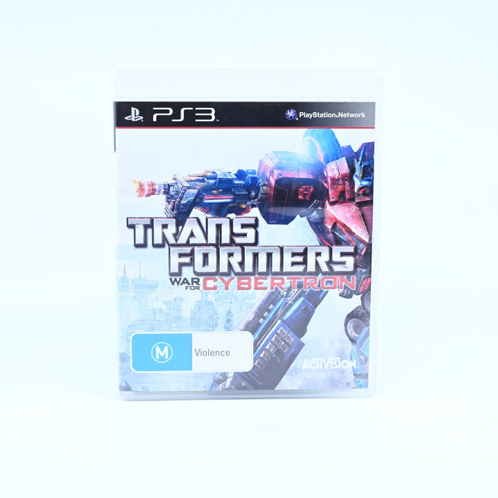 Transformers: War for Cybertron - Sony Playstation 3 / PS3 Game + Manual