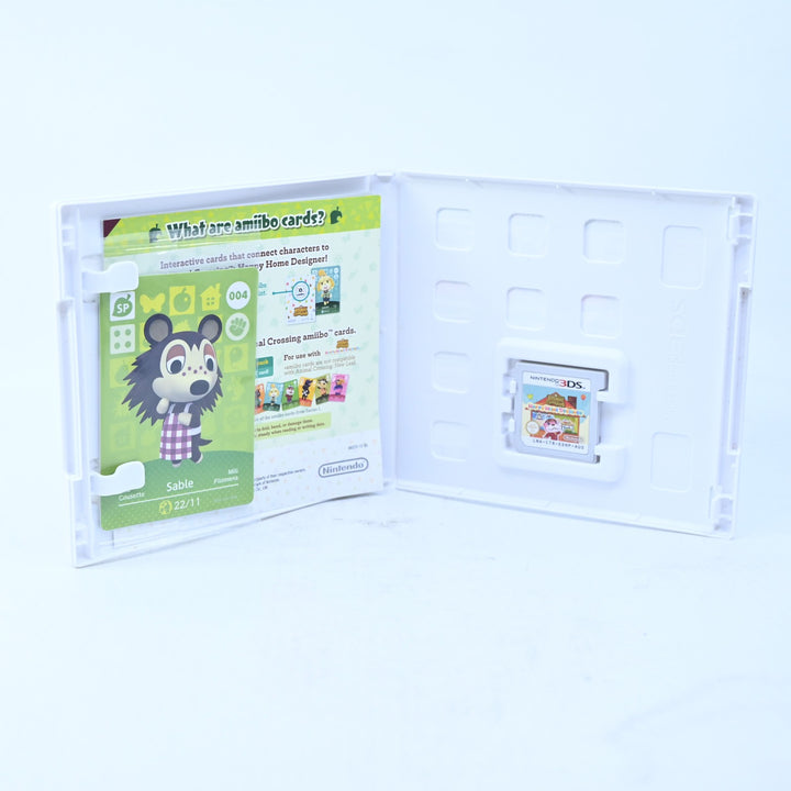 Animal Crossing: Happy Home Designer - Nintendo 3DS Game - PAL + Manual