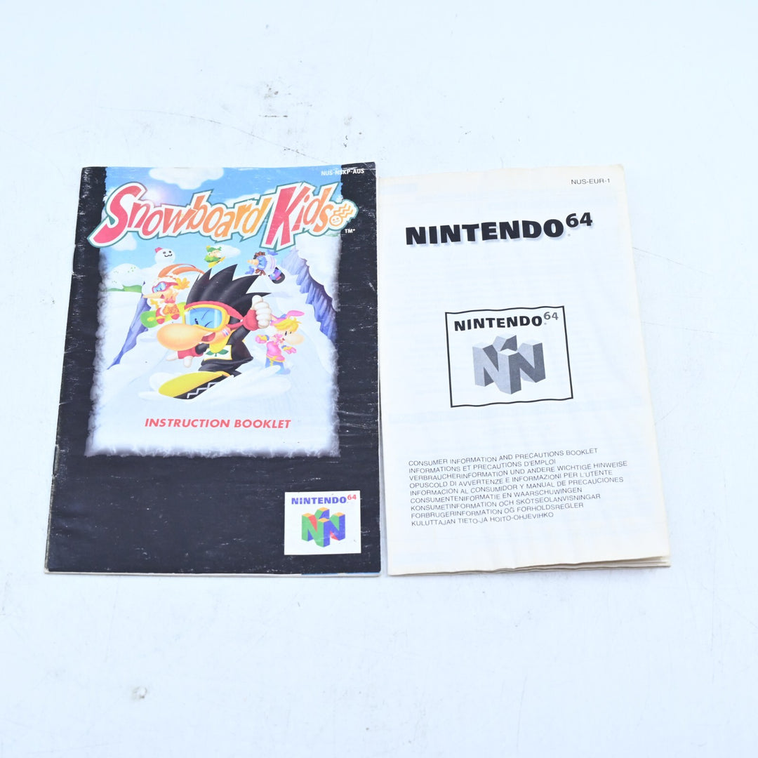 Snowboard Kids - N64 / Nintendo 64 Boxed Game - PAL - FREE POST!