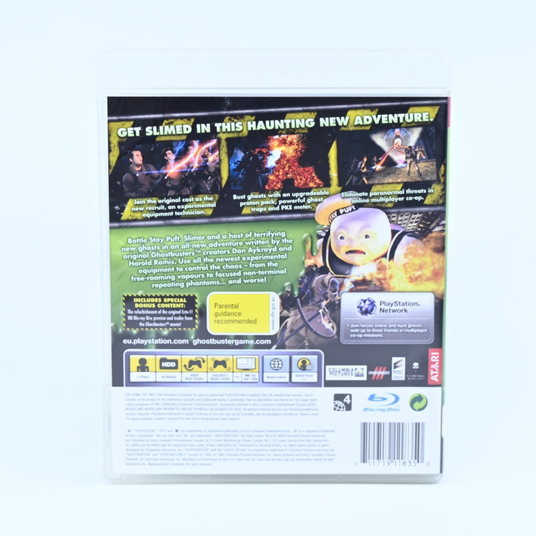 Ghostbusters: The Video Game - Sony Playstation 3 / PS3 Game + Manual