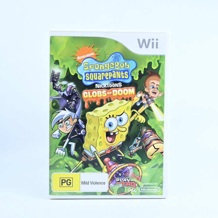 Spongebob Squarepants Feat. Nicktoons: Globs of Doom - Nintendo Wii Game