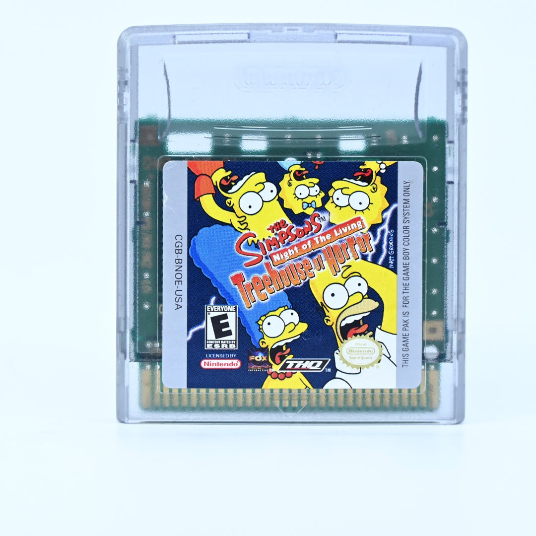 The Simpsons: Night of the Living Treehouse of Horror - Gameboy Color Game
