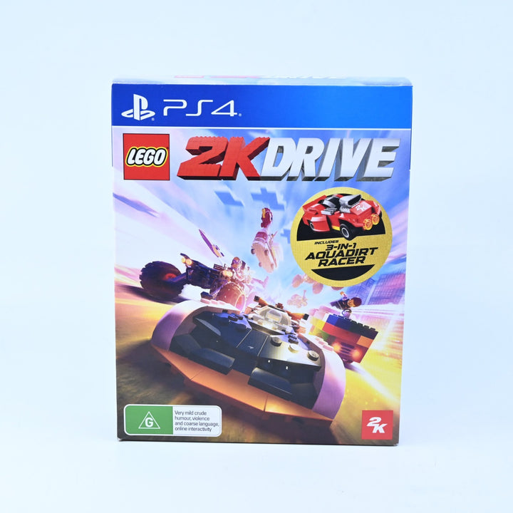 Lego 2KDrive - Sony Playstation 4 / PS4 Game + Sealed Lego Car -  MINT DISC!