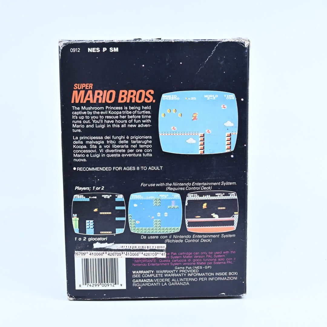 Super Mario Bros. - Nintendo Entertainment System / NES Boxed Game - PAL