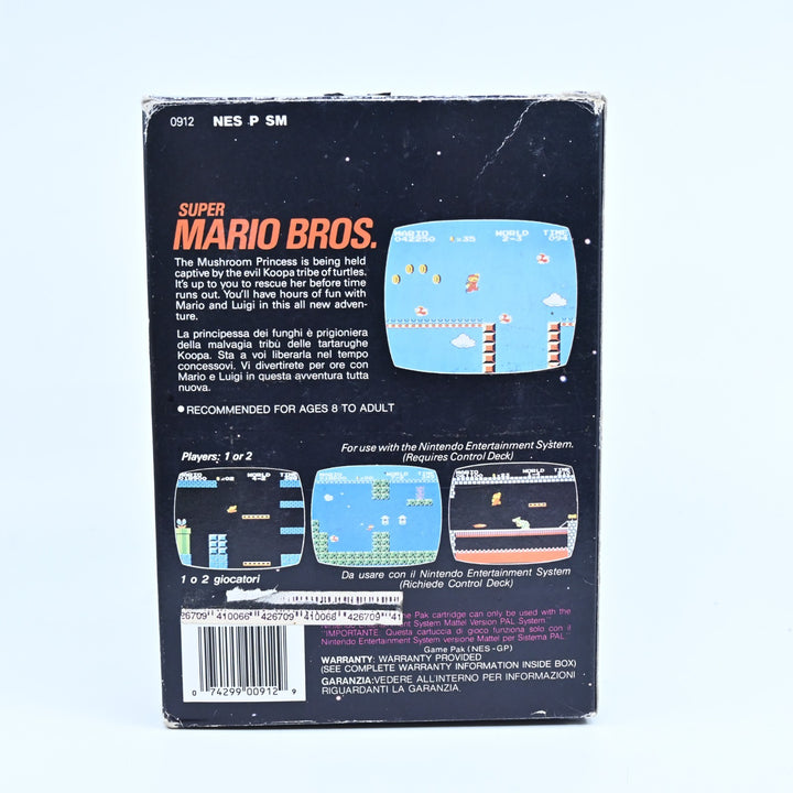 Super Mario Bros. - Nintendo Entertainment System / NES Boxed Game - PAL
