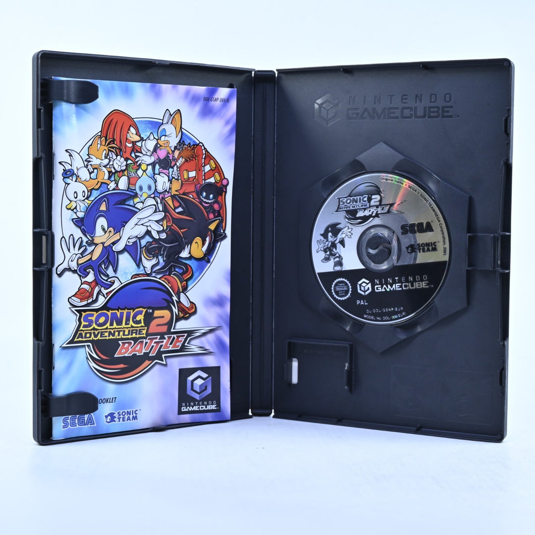 Sonic Adventure 2 Battle - Nintendo Gamecube Game + Manual - PAL - FREE POST!