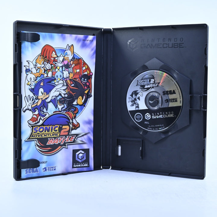 Sonic Adventure 2 Battle - Nintendo Gamecube Game + Manual - PAL - FREE POST!