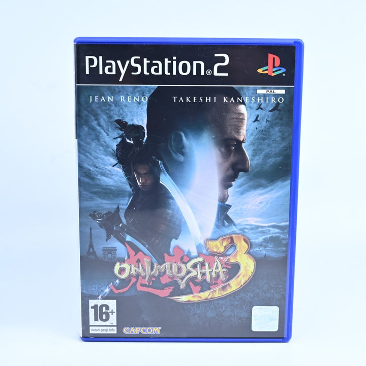 Onimusha 3 - Sony Playstation 2 / PS2 Game + Manual - PAL - MINT DISC!