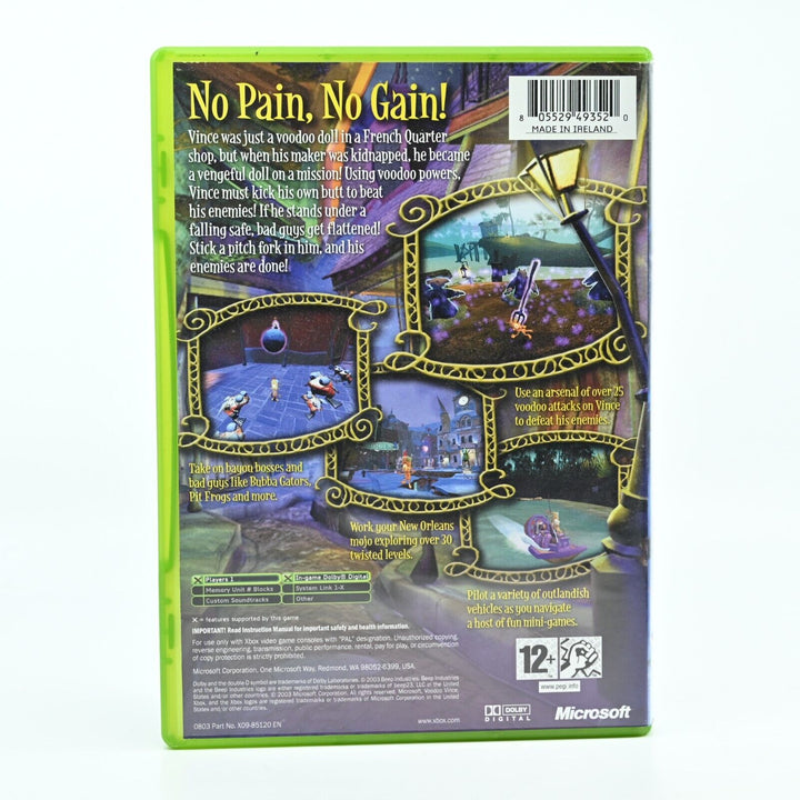 Voodoo Vince - Original Xbox Game - PAL - MINT DISC!