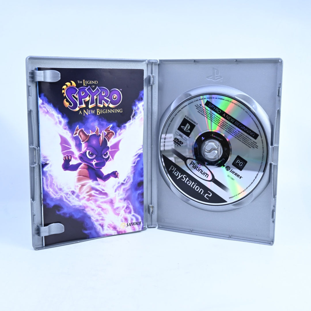 The Legend of Spyro: A New Beginning - Sony Playstation 2 / PS2 Game + Manual