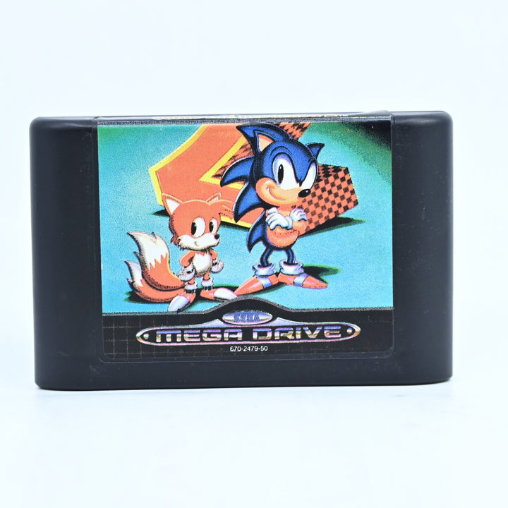 Sonic The Hedgehog 2 - Sega Mega Drive Game - Cartridge Only - PAL - FREE POST!