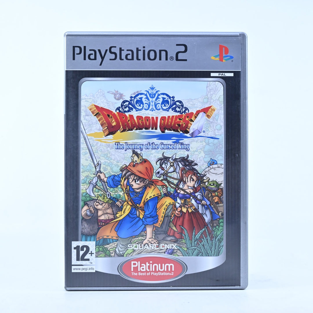 Dragon Quest - The Journey of the Cursed King - PS2 Game - No Manual - PAL