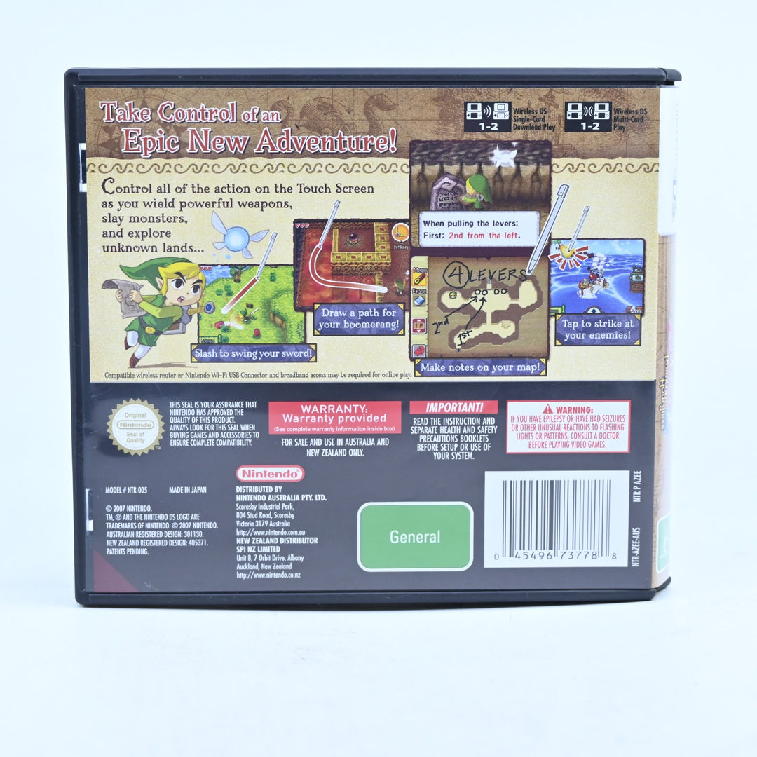 The Legend of Zelda: Phantom Hourglass - Nintendo DS Game - PAL + Manual