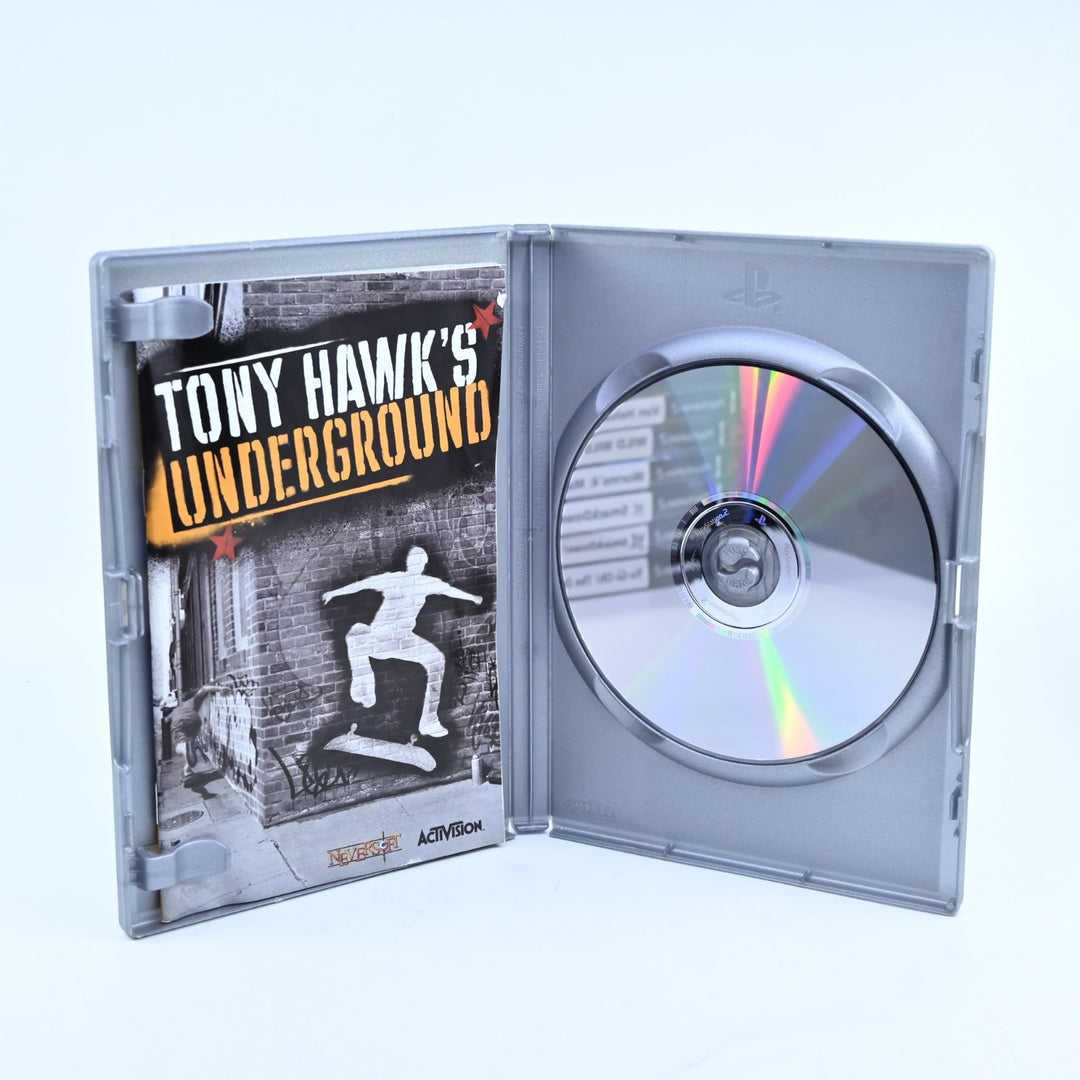 Tony Hawk's Underground - Sony Playstation 2 / PS2 Game + Manual - PAL