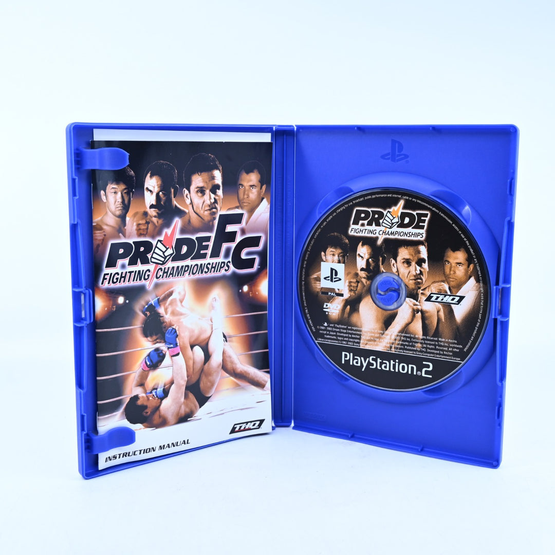 Pride FC Fighting Championships - Sony Playstation 2 / PS2 Game + Manual - PAL