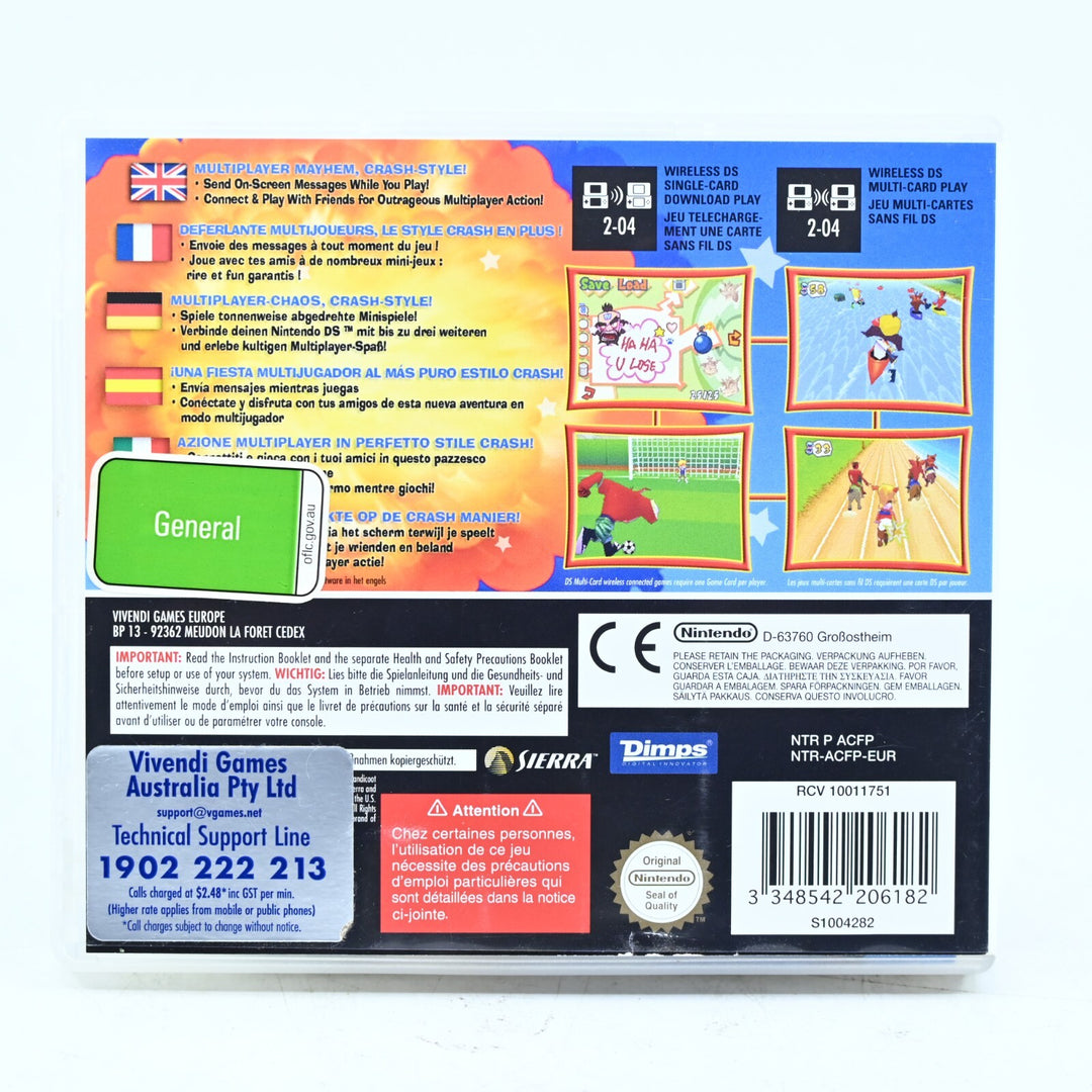 Crash Boom Bang - Nintendo DS Game - PAL + Manual - FREE POST!