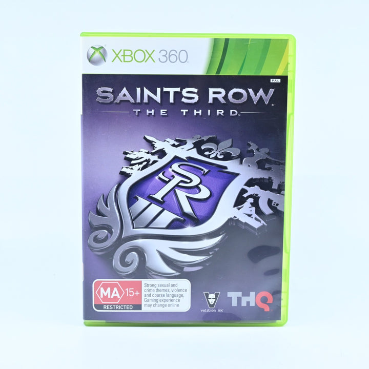 Saints Row: The Third - Xbox 360 Game + Manual - PAL - FREE POST!