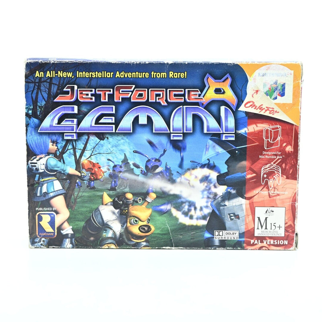 Jet Force Gemini - N64 / Nintendo 64 Boxed Game - PAL - FREE POST!