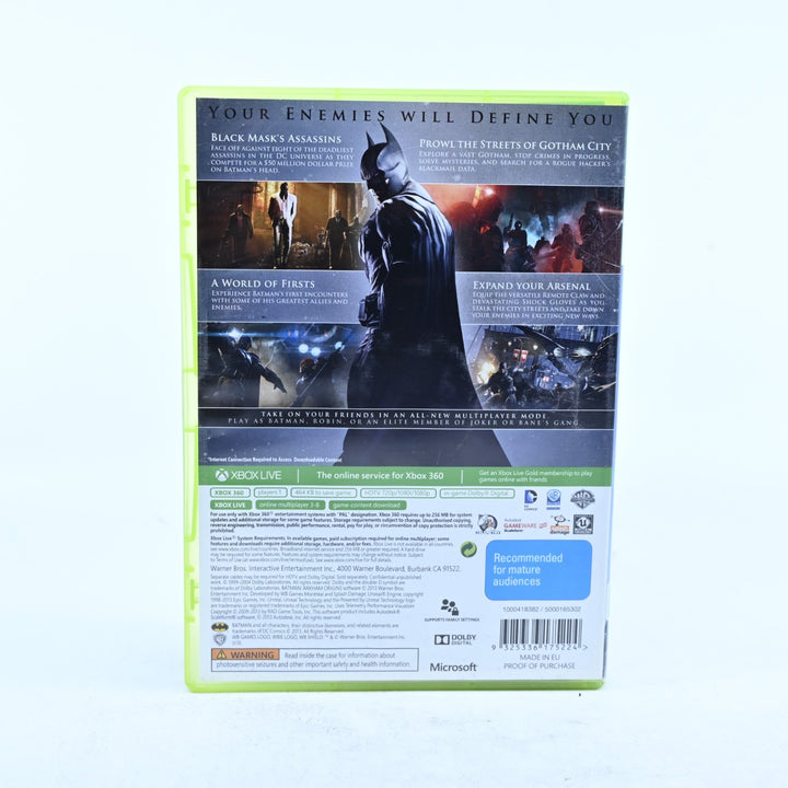 Batman: Arkham Origins - Xbox 360 Game - PAL - MINT DISC!