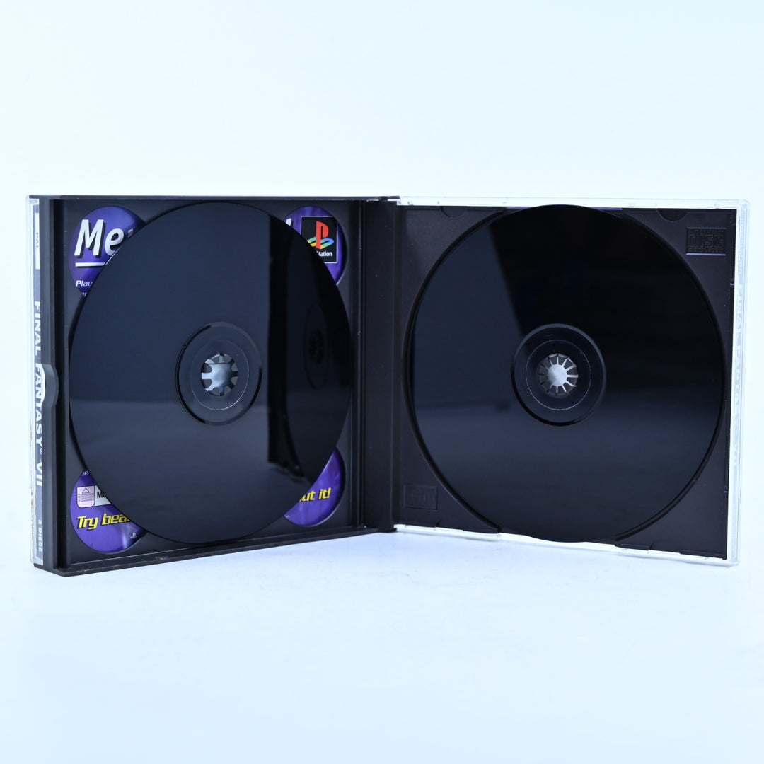 Final Fantasy VII - Sony Playstation 1 / PS1 Game + Manual - PAL - MINT DISC!
