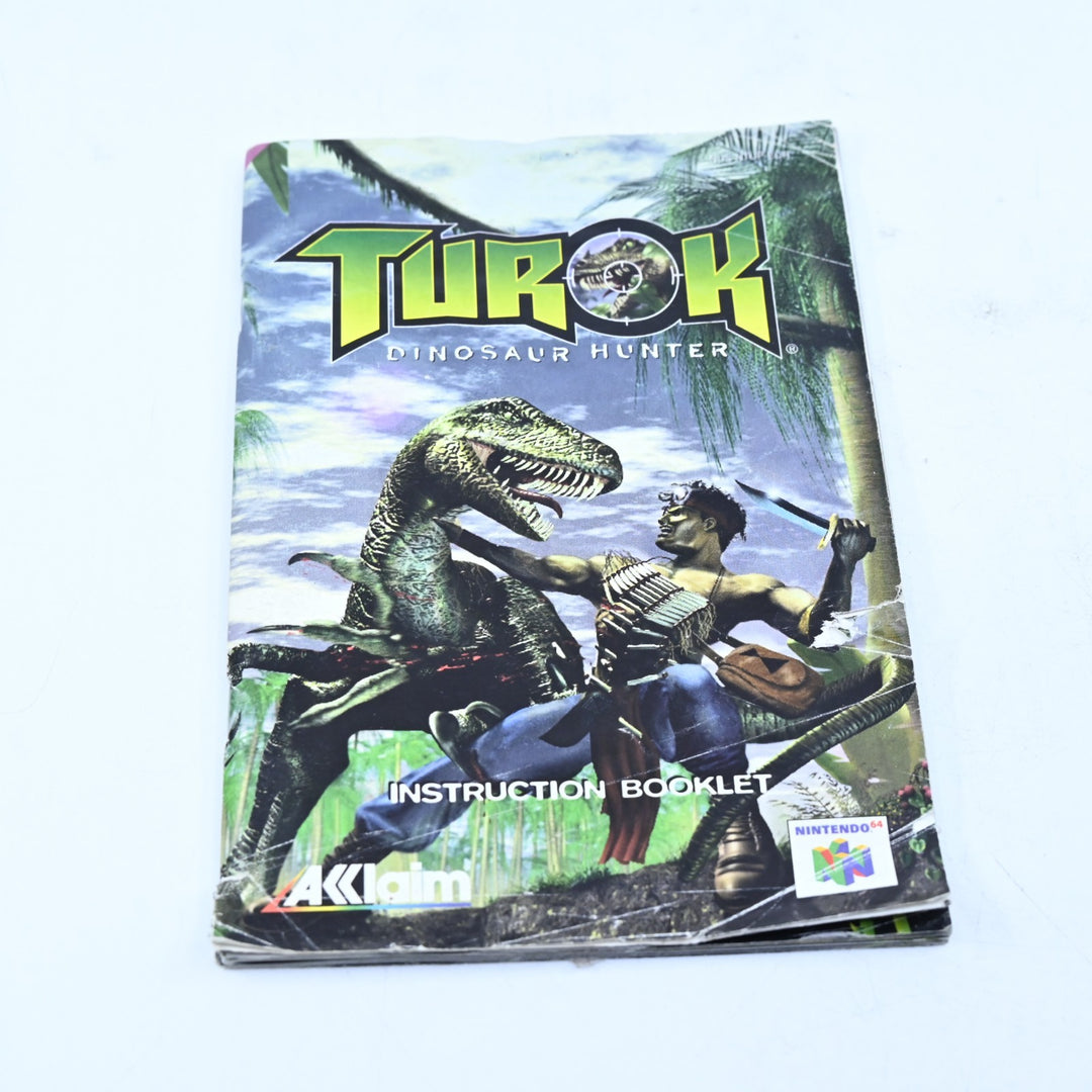 Turok: Dinosaur Hunter - N64 / Nintendo 64 Boxed Game - PAL - FREE POST!