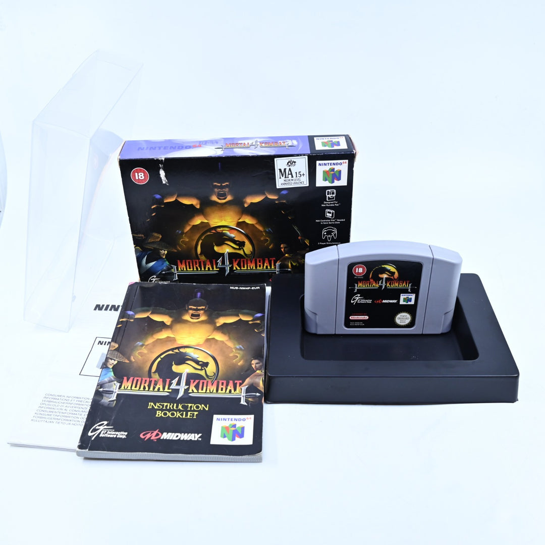 Mortal Kombat 4 - N64 / Nintendo 64 Boxed Game - PAL - FREE POST!