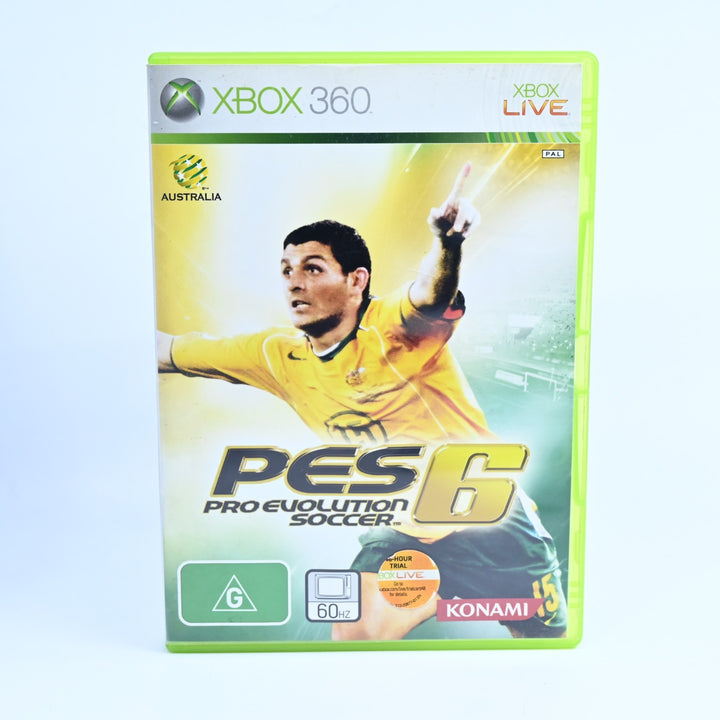 Pro Evolution Soccer 6 - PES 6 - Xbox 360 Game - No Manual - PAL - MINT DISC!