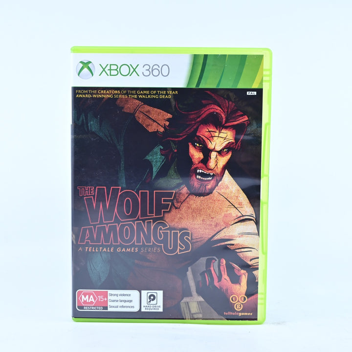 The Wolf Among Us - Xbox 360 Game - No Manual - PAL - MINT DISC!