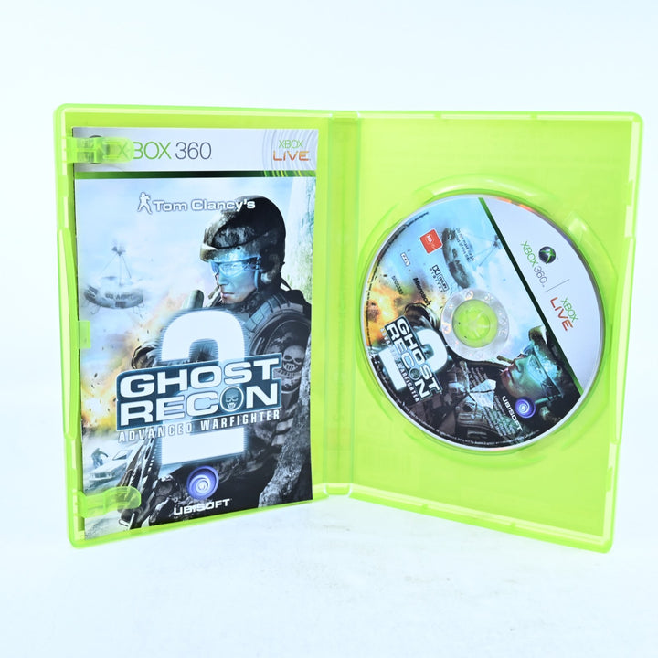 Tom Clancy's Ghost Recon: Advanced Warfighter 2 - Xbox 360 Game + Manual - PAL
