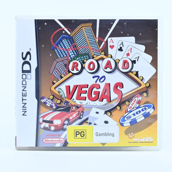 Road To Vegas - Nintendo DS Game - PAL + Manual - FREE POST!