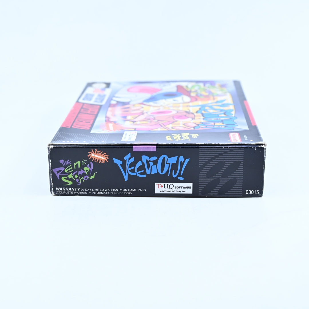 The Ren & Stimpy Show: Veediots - Super Nintendo / SNES Boxed Game - NTSC-U/C
