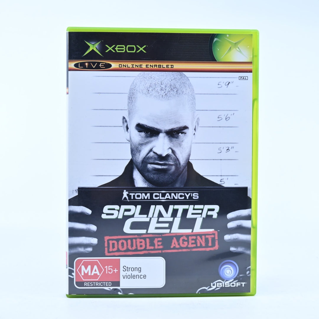 Tom Clancy's Splinter Cell: Double Agent - Original Xbox Game + Manual - PAL