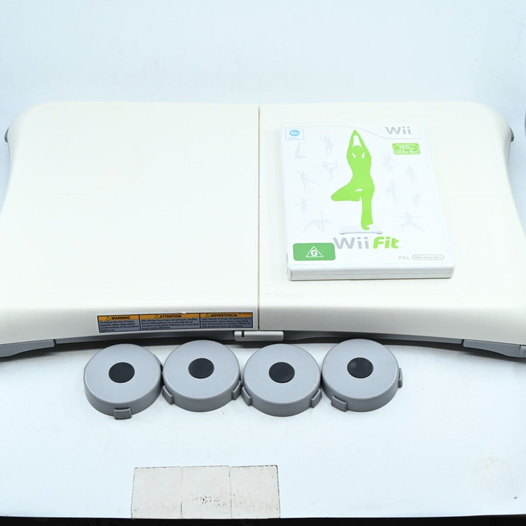 Wii Fit + Balance Board - Nintendo Wii Game + Manual / Nintendo Wii Accessory