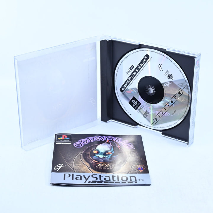 Oddworld: Abe's Oddysee - Sony Playstation 1 / PS1 Game + Manual - PAL