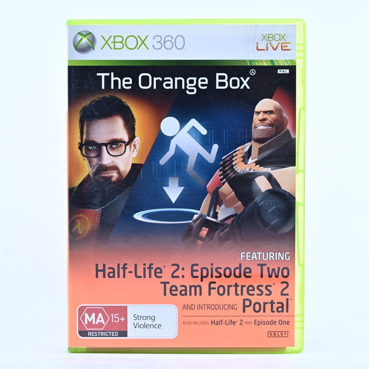 The Orange Box - Xbox 360 Game + Manual - PAL - MINT DISC!