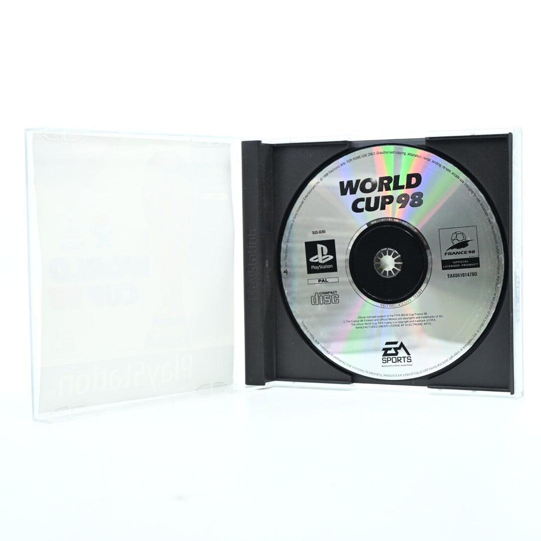 World Cup 98 - No Manual - Sony Playstation 1 / PS1 Game - PAL - MINT DISC!