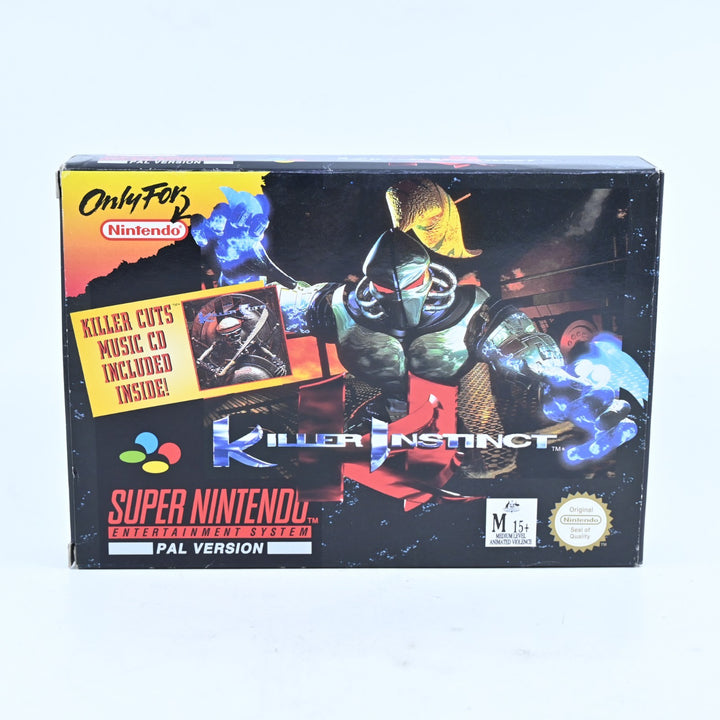 Killer Instinct - Super Nintendo / SNES Boxed Game - PAL - FREE POST!